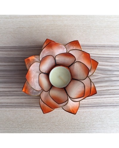 La Com - LN815 Tealight holder orange mother of pe