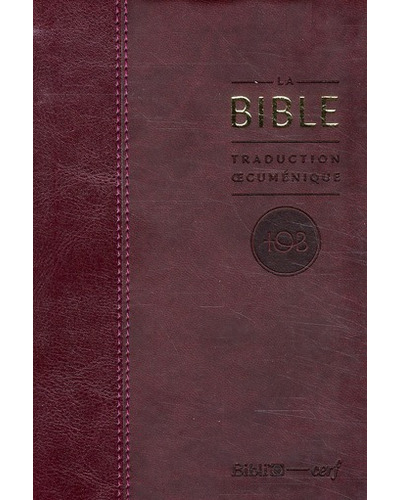 Bible TOB 2010 bordeau