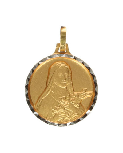 Bel-Art - Medaille H. Theresia - verguld