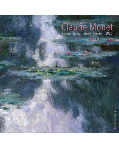 Claude Monet maandkalender 2025