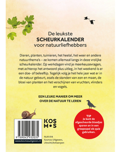 Natuur Scheurkalender 2025