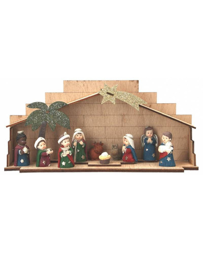 Bel-Art - Nativity for children, wood