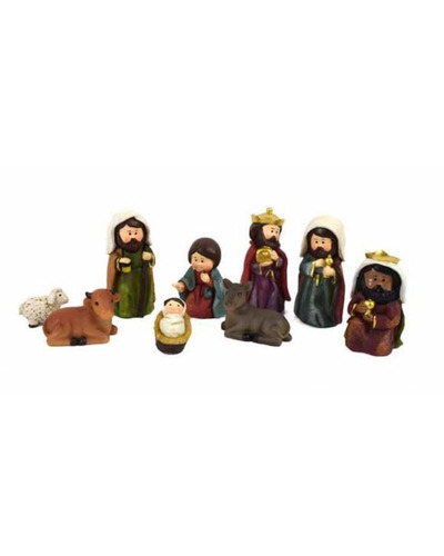 Bel-Art - Christmas group 9 figures 9 cm