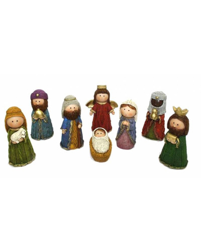 Bel-Art - Christmas group 8 figures 12 cm