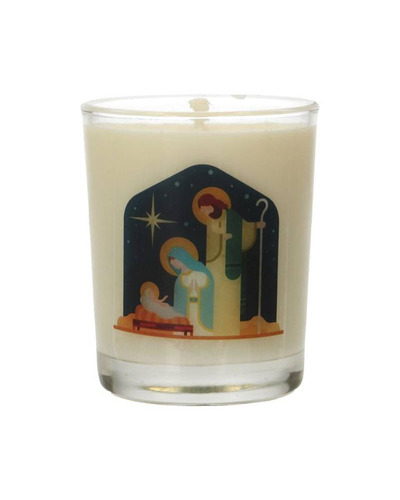 Bel-Art - Candle in glas H. Family, starry night