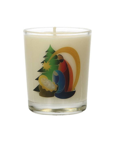 Bel-Art - Candle in glas H. Family, Christmas tree