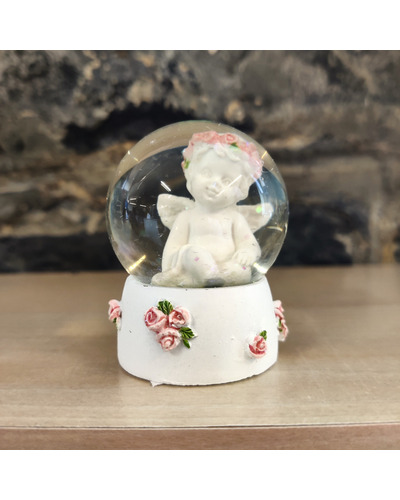 Bel-Art - Snow globe angel 6 cm