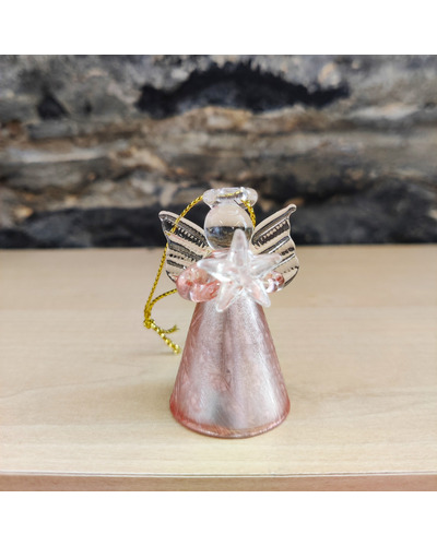 Bel-Art - Angel in glass, pink