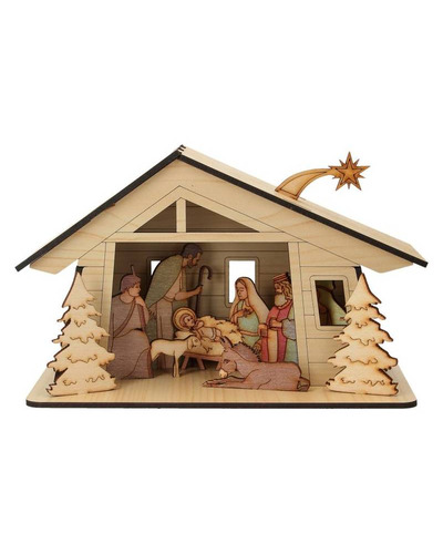 Bel-Art - Nativity scene with lighting