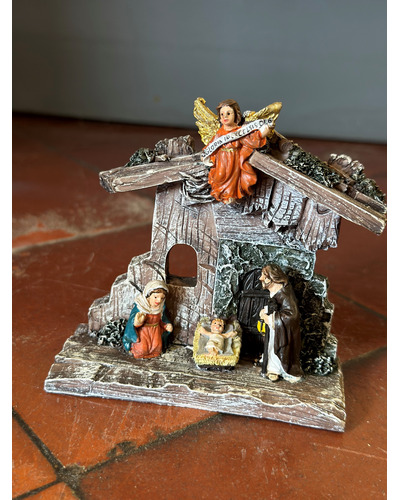 La Com - RF40410 Nativity scene made of synthetic