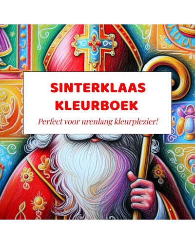 Sinterklaas kleurboek