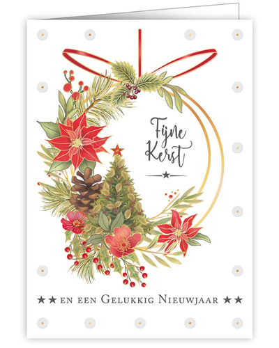 Mailbox - Kaart Fijne Kerst en Gelukkig Nieuwjaar