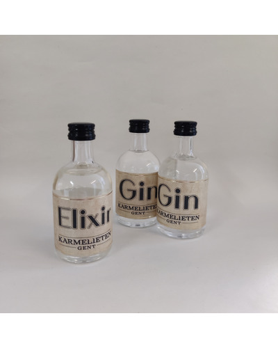 Karmelieten Geschenkverpakking mini gin + elixir